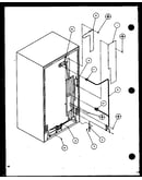 Rollers and back unit (sc22j/p1116001w) (sc22j/p1116002w)