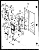 Freezer evaporator and air handling (sc25j/p1116201w) (sc25j/p1116202w) (sc25jp/p1116203w) (sc25jp/p1116204w)