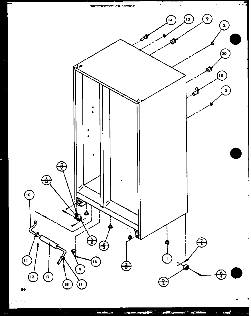 DRAIN (SC25J/P1116201W) (SC25J/P1116202W) (SC25JP/P1116203W) (SC25JP/P1116204W)