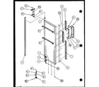Amana 36261-P1108601W refrigerator door (36561/p1108501w) (36561/p1108502w) (36568/p1108503w) (36568/p1108504w) diagram