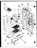 Freezer shelving and refrigerator light (36561/p1108501w) (36561/p1108502w) (36568/p1108503w) (36568/p1108504w)
