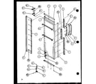 Amana 36571-P1108506W refrigerator door (36571/p1108505w) (36571/p1108506w) (36578/p1108507w) (36578/p1108508w) diagram