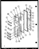 Freezer door (36261/p1108601w) (36261/p1108602w) (36268/p1108603w) (36268/p1108604w)