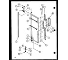 Amana 36578-P1108507W refrigerator door (36261/p1108601w) (36261/p1108602w) (36268/p1108603w) (36268/p1108604w) diagram