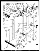 Refrigerator/freezer controls and cabinet part (36261/p1108601w) (36261/p1108602w) (36268/p1108603w) (36268/p1108604w)