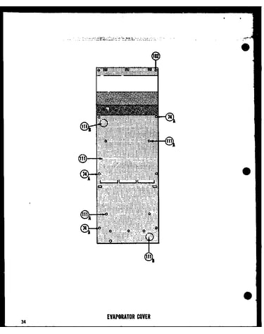 Evaporator cover
