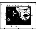 Amana SRI25E evaporator fan parts diagram