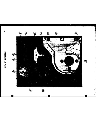 Evaporator fan parts