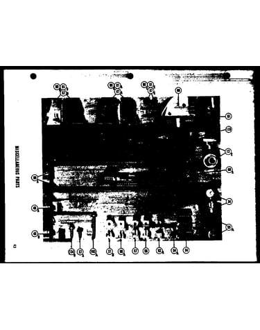 Miscellaneous parts (ii)