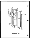 Freezer door assy