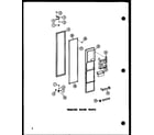 Amana ESR22N-C-P73320-45WC freezer door parts diagram
