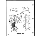 Amana SR22B-L-P73320-42WL evaporator parts diagram