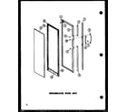 Amana ESR22N-A-P73320-50WA refrigerator door insulation assy. diagram