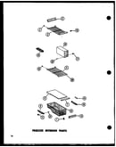 Freezer interior parts