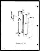 Freezer door assy