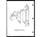 Amana SR25D-P73900-14W refrigerator door parts diagram