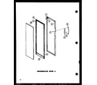 Amana SP19D-P73900-12W refrigerator door a diagram