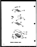 Freezer interior parts