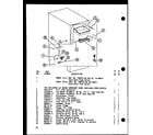 Amana SP19D-P73900-12W ice maker assembly diagram