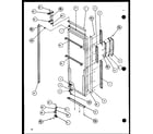 Amana SLD25J-P1116502W refrigerator door (sld25j/p1116501w) (sld25j/p1116502w) diagram