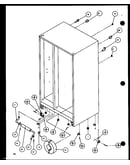 Drain and rollers (sld25j/p1116501w) (sld25j/p1116502w)