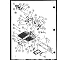 Amana SLD22JB-P1116106W machine compartment (sld25jb/p1116503w) (sld25jb/p1116504w) diagram