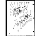 Amana SLD22JB-P1116106W ice bucket and ice maker (sld25jb/p1116503w) (sld25jb/p1116504w) diagram
