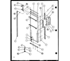 Amana SLD22JB-P1116106W refrigerator door (sld25jp/p1116505w) (sld25jp/p1116506w) diagram