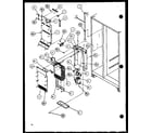 Amana SLD25J-P1116502W evaporator and air handling (sld25jp/p1116505w) (sld25jp/p1116506w) diagram
