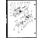 Amana SLD22JB-P1116105W ice bucket and ice maker (sld25jp/p1116505w) (sld25jp/p1116506w) diagram