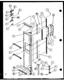 Freezer door (sld22jb/p1116105w) (sld22jb/p1116106w)