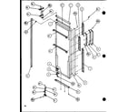 Amana SLD25J-P1116502W refrigerator door (sld22jb/p1116105w) (sld22jb/p1116106w) diagram