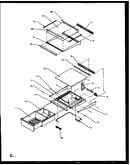Refrigerator shelving and drawers (sqd22nbl/p1162412wl) (sqd22nbw/p1162412ww) (szd22ng/p1162401wg) (szd22nl/p1162401wl) (szd22nw/p1162401ww)