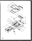 Refrigerator shelving and drawers (szd25ne/p1162403we) (szd25nl/p1162403wl) (szd25nw/p1162403ww) (szd25nw/p1162418ww) (szd25nl/p1162418wl) (szd25ne/p1162418we) (szd25n2e/p1162426we) (szd25n2l/p1162426wl) (szd25n2w/p1162426ww) (szd25n2e/p1162431we) (szd25n