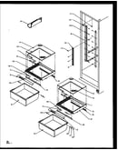 Refrigerator shelving and drawers (sqd25nbl/p1162417wl) (sqd25nbw/p1162417ww) (sqd25nb2l/p1162425wl) (sqd25nb2w/p1162425ww) (sqd25nb2w/p1162430ww) (sqd25nb2l/p1162430wl) (szd27nl/p1162404wl) (szd27nw/p1162404ww) (szd27ne/p1162404we) (szd27ne/p1162410we) (