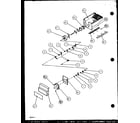 Amana SZD25MB2W-P1155105WW crushed ice bucket diagram