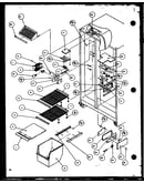 Freezer shelving and refrigerator light