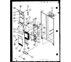 Amana 36528L-P1121602WL evaporator and air handling diagram