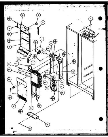 Evaporator and air handling