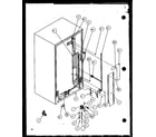 Amana 36795E-P1152603WE cabinet back diagram