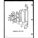 Amana SD22W-C-P60340-73WC refrigerator door parts (sr25w/p60340-29w) (sr25w-c/p60340-29wc) (sr25w-ag/p60340-29wg) (sr25w-a/p60340-29wa) (sd25w-c/p60340-38wc) (sd25w-a/p60340-38wa) (sd25w/p60340-38w) (sd25w-ag/p60340-38wg) (sr22w-c/p60340-31wc) (sr22w-a/p60340-31wa) (sr22w/p60340-3 diagram