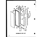 Amana SD19W-AG-P60340-36WG refrigerator door assy (sr25w/p60340-29w) (sr25w-c/p60340-29wc) (sr25w-ag/p60340-29wg) (sr25w-a/p60340-29wa) (sd25w-c/p60340-38wc) (sd25w-a/p60340-38wa) (sd25w/p60340-38w) (sd25w-ag/p60340-38wg) (sr22w-c/p60340-31wc) (sr22w-a/p60340-31wa) (sr22w/p60340-31 diagram