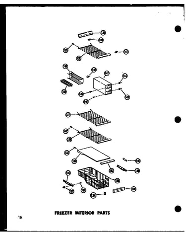 Freezer interior parts (sr25w/p60340-29w) (sr25w-c/p60340-29wc) (sr25w-ag/p60340-29wg) (sr25w-a/p60340-29wa) (sd25w-c/p60340-38wc) (sd25w-a/p60340-38wa) (sd25w/p60340-38w) (sd25w-ag/p60340-38wg) (sr22w-c/p60340-31wc) (sr22w-a/p60340-31wa) (sr22w/p60340-31