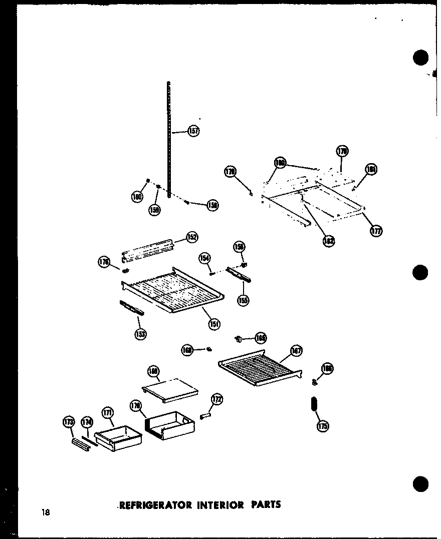 REFRIGERATOR INTERIOR PARTS (SR25W/P60340-29W) (SR25W-C/P60340-29WC) (SR25W-AG/P60340-29WG) (SR25W-A/P60340-29WA) (SD25W-C/P60340-38WC) (SD25W-A/P60340-38WA) (SD25W/P60340-38W) (SD25W-AG/P60340-38WG) (SR22W-C/P60340-31WC) (SR22W-A/P60340-31WA) (SR22W/P603