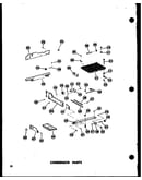 Condensor parts (sr25w/p60340-29w) (sr25w-c/p60340-29wc) (sr25w-ag/p60340-29wg) (sr25w-a/p60340-29wa) (sd25w-c/p60340-38wc) (sd25w-a/p60340-38wa) (sd25w/p60340-38w) (sd25w-ag/p60340-38wg) (sr22w-c/p60340-31wc) (sr22w-a/p60340-31wa) (sr22w/p60340-31w) (sr2