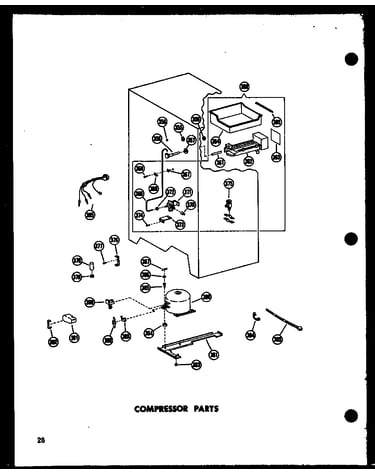Compressor parts (sr25w/p60340-29w) (sr25w-c/p60340-29wc) (sr25w-ag/p60340-29wg) (sr25w-a/p60340-29wa) (sd25w-c/p60340-38wc) (sd25w-a/p60340-38wa) (sd25w/p60340-38w) (sd25w-ag/p60340-38wg) (sr22w-c/p60340-31wc) (sr22w-a/p60340-31wa) (sr22w/p60340-31w) (sr