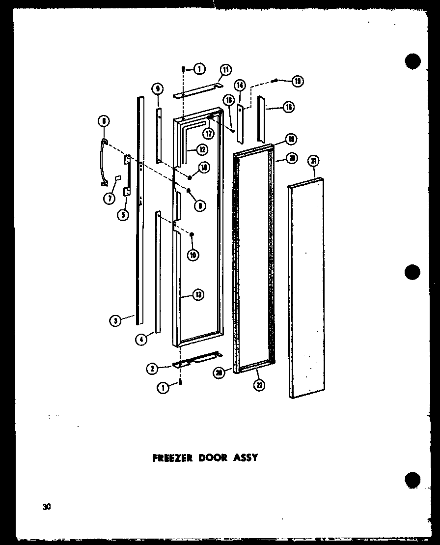 FREEZER DOOR ASSY (SR25W-C/P60340-43WC) (SR25W/P60340-43W) (SR25W-AG/P60340-43WG) (SR25W-A/P60340-43WA) (SD25W-C/P60340-51WC) (SD25W/P60340-51W) (SD25W-AG/P60340-51WG) (SD25W-A/P60340-51WA) (SR22W-AG/P60340-45WG) (SR22W/P60340-45W) (SR22W-A/P60340-45WA) (