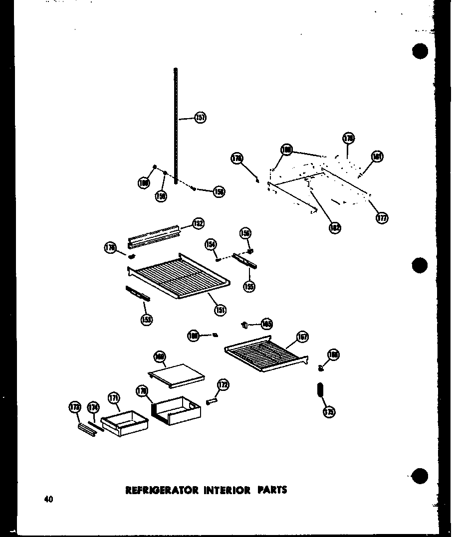 REFRIGERATOR INTERIOR PARTS (SR25W-C/P60340-43WC) (SR25W/P60340-43W) (SR25W-AG/P60340-43WG) (SR25W-A/P60340-43WA) (SD25W-C/P60340-51WC) (SD25W/P60340-51W) (SD25W-AG/P60340-51WG) (SD25W-A/P60340-51WA) (SR22W-AG/P60340-45WG) (SR22W/P60340-45W) (SR22W-A/P603