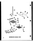 Refrigerator interior parts (sr25w-c/p60340-43wc) (sr25w/p60340-43w) (sr25w-ag/p60340-43wg) (sr25w-a/p60340-43wa) (sd25w-c/p60340-51wc) (sd25w/p60340-51w) (sd25w-ag/p60340-51wg) (sd25w-a/p60340-51wa) (sr22w-ag/p60340-45wg) (sr22w/p60340-45w) (sr22w-a/p603