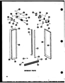 Interior parts (sr25w-c/p60340-43wc) (sr25w/p60340-43w) (sr25w-ag/p60340-43wg) (sr25w-a/p60340-43wa) (sd25w-c/p60340-51wc) (sd25w/p60340-51w) (sd25w-ag/p60340-51wg) (sd25w-a/p60340-51wa) (sr22w-ag/p60340-45wg) (sr22w/p60340-45w) (sr22w-a/p60340-45wa) (sr2